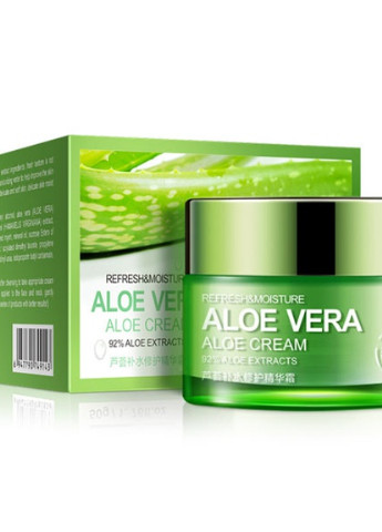 Освіжаючий та зволожуючий крем-гель для обличчя та шиї Aloe Vera. 50гр.(0104) Bioaqua (252548810)