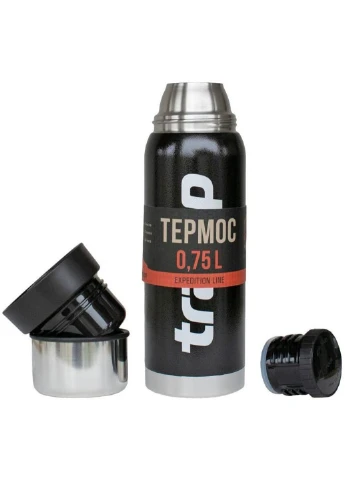 Термос Expedition Line 0,75 л черный Tramp (252744972)