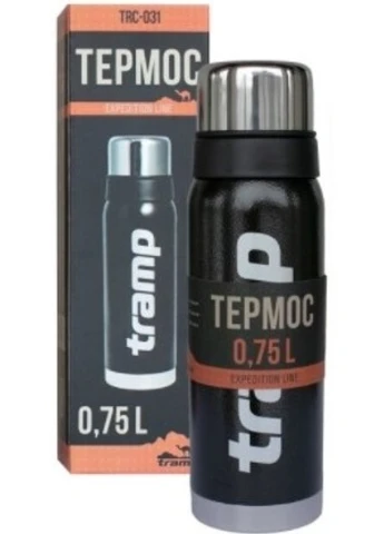 Термос Expedition Line 0,75 л черный Tramp (252744972)