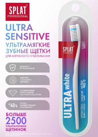 Зубна щітка Professional Ultra White (Soft) Splat (251199443)