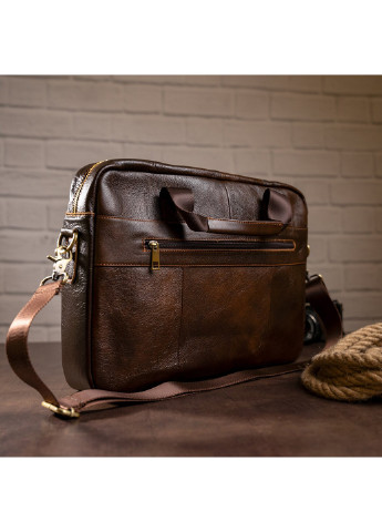 Чоловіча шкіряна сумка 40х29,5х7 см Vintage (229458722)