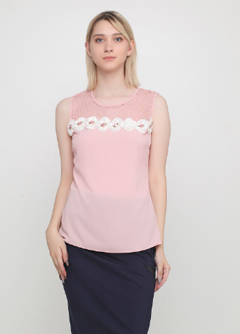Розовая летняя блуза Sassofono