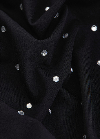 Чёрная блуза H&M х Rabanne