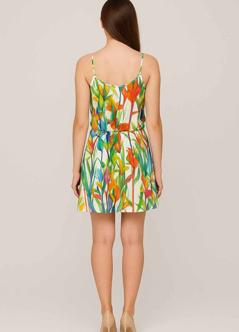 Летний женский сарафан Sassofono в цветочек