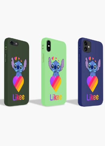Чохол силіконовий Apple Iphone 11 Pro Max Стіч Лайки (Stitch Likee) (9232-1596) MobiPrint (219504856)