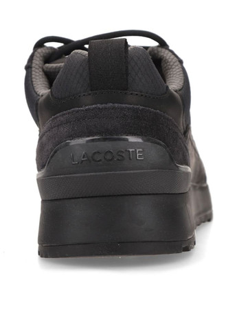 Чорні Осінні кросівки Lacoste