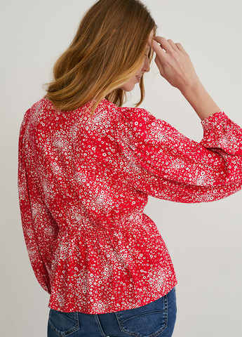 Червона блуза C&A