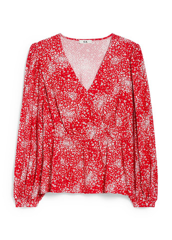 Червона блуза C&A