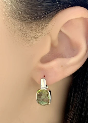 Сережки Silver Flame (152533474)