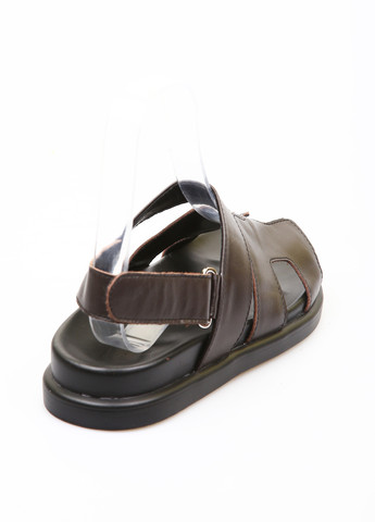 Темно-коричневые сандалии Bizoni на липучке