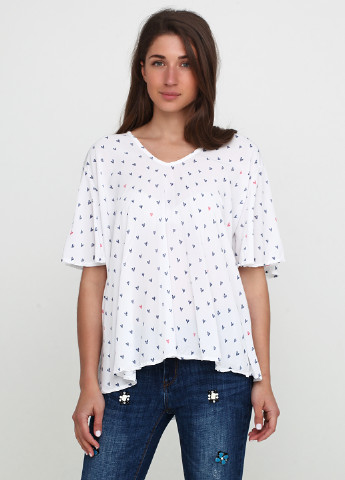 Белая блуза Zeta Otto