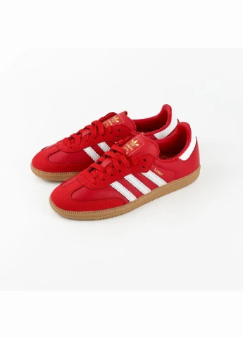Кросівки IE6524 adidas Samba OG червоні демісезони (317235603)