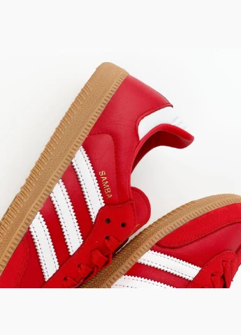 Кросівки IE6524 adidas Samba OG червоні демісезони (317235603)
