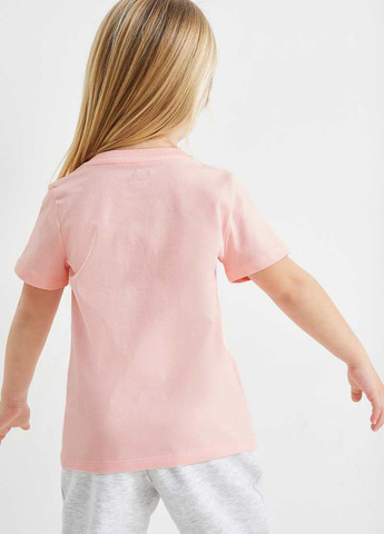 Світло-рожева літня футболка C&A
