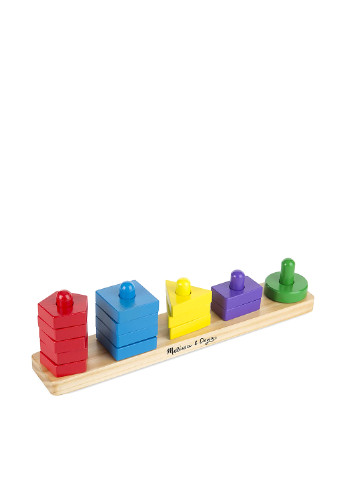 Пирамиды на платформе, 8,9х11,9х34,3 см Melissa & Doug (251317563)