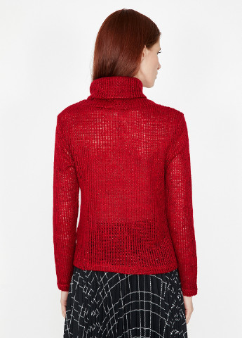 Красный зимний свитер KOTON