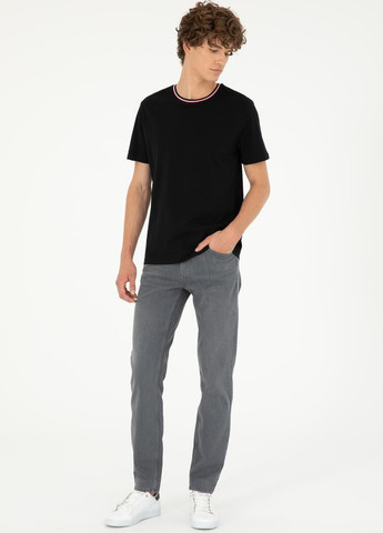 Черная футболка U.S. Polo Assn.