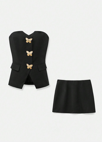 Костюм (топ, юбка) SHEIN (365220162)