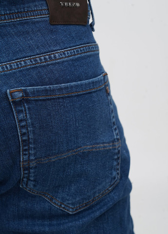 Темно-синие демисезонные прямые джинсы Trend Collection