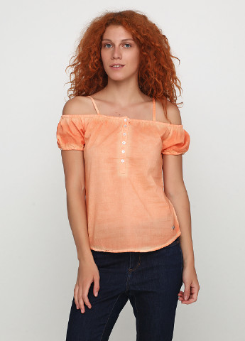 Персиковая летняя блуза M.O.D.