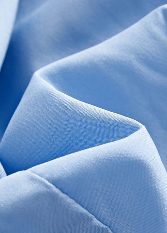 Комбінезон SHEIN комбінезон-шорти меланж світло-синій кежуал поліестер