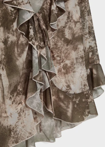 Зелена блуза Stradivarius