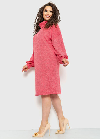 Темно-розовое кэжуал платье платье-свитер Ager меланжевое
