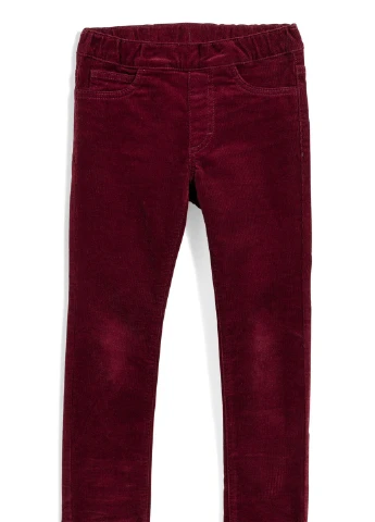 Бордовые брюки H&M