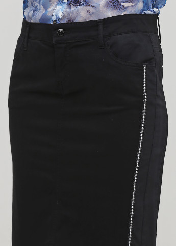 Черная кэжуал однотонная юбка Blugirl карандаш