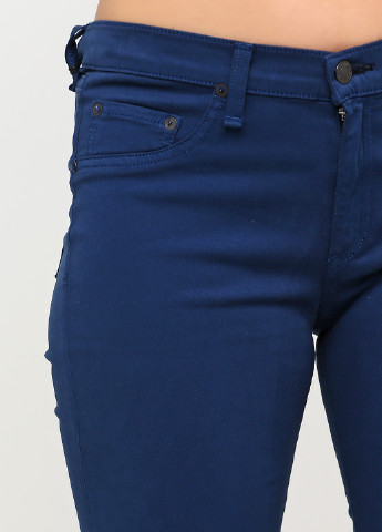 Синие кэжуал демисезонные зауженные брюки Rag & Bone