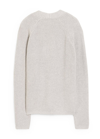 Светло-серый демисезонный кардиган C&A