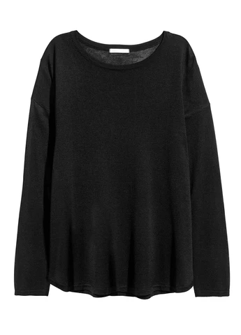Черный демисезонный джемпер джемпер H&M