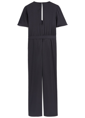 Комбинезон C&A комбинезон-брюки однотонный тёмно-синий кэжуал полиэстер