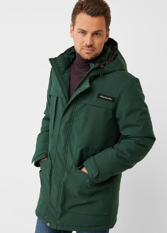 Темно-зеленая зимняя куртка Mexx