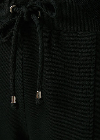 Черные кэжуал демисезонные джоггеры, укороченные брюки KOTON