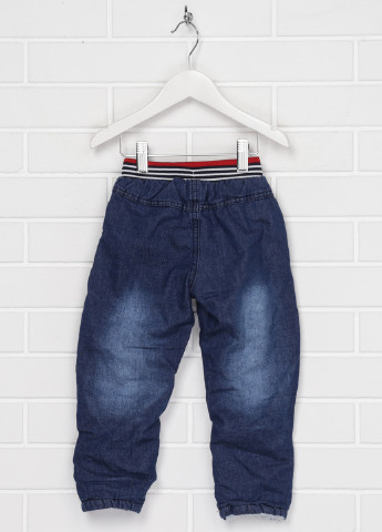Темно-синие демисезонные со средней талией джинсы Minia