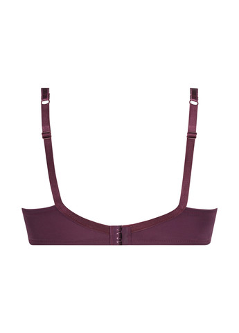 Бордовый балконет бюстгальтер Hunkemoller с косточками полиамид