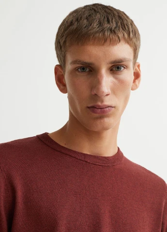 Бордовий джемпер демісезон,бордовий, H&M