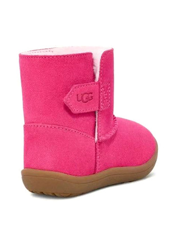 Розовые угги UGG с логотипом