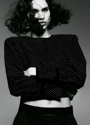 Чорна блуза H&M