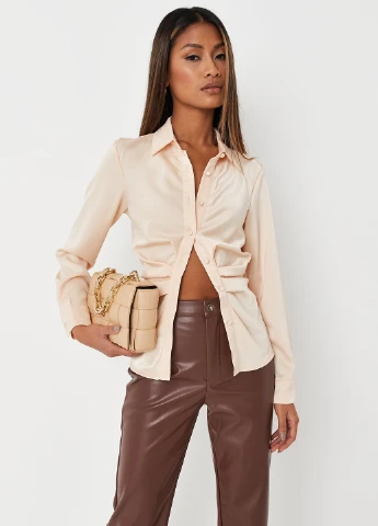 Бежева блузка Missguided