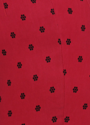 Штани Ciso завужені малюнки червоні кежуали бавовна