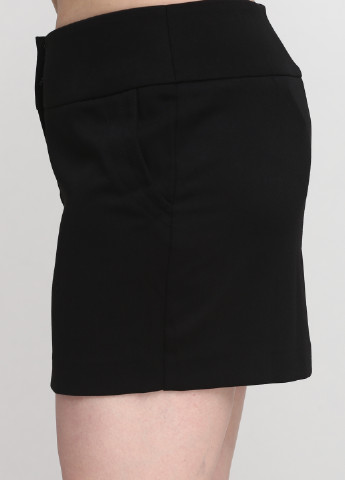 Черная офисная однотонная юбка Софі