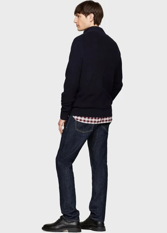 Темно-синий зимний свитер Tommy Hilfiger