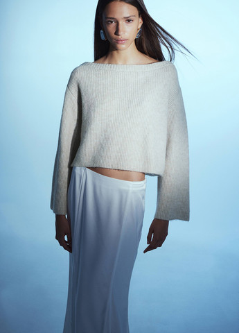 Светло-серый демисезонный джемпер джемпер H&M