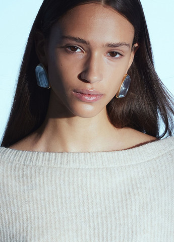 Светло-серый демисезонный джемпер джемпер H&M