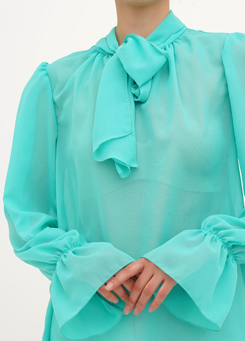 Мятная блуза My Caramele