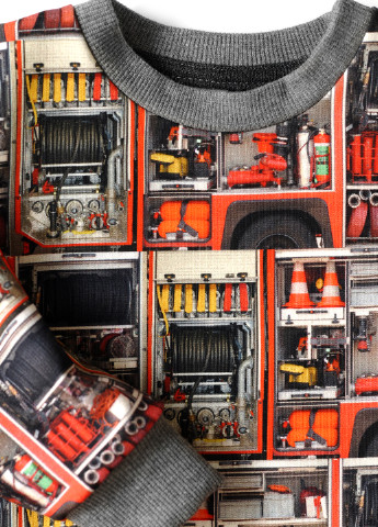 ArDoMi світшот малюнок комбінований кежуал