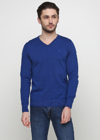 Синий демисезонный пуловер пуловер Tom Tailor