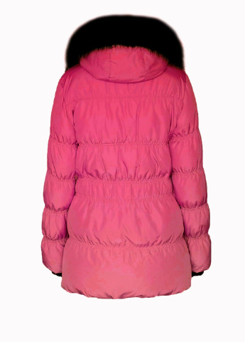 Кораловий зимній Пуховик Mirage